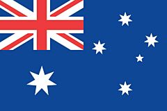 Australien Länderfahnen