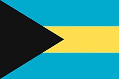 Bahamas Länderfahnen