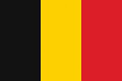 Belgien Länderfahnen