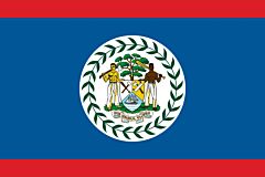 Belize Länderfahnen