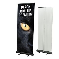  Black Rollup Display Premium (einseitig)