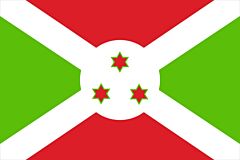 Burundi Länderfahnen