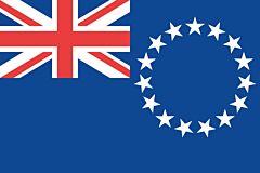 Cookinseln Länderfahnen