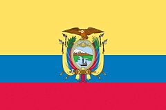 Ecuador Länderfahnen