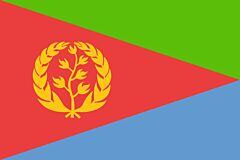 Eritrea Länderfahnen