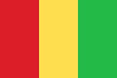 Guinea Länderfahnen