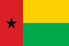 Guinea Bissau Länderfahnen