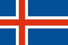 Iceland Länderfahnen