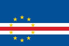 Kap Verde Länderfahnen
