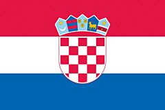 Kroatien Länderfahnen