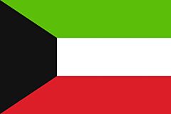 Kuwait Länderfahnen