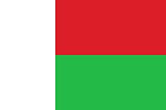 Madagaskar Länderfahnen