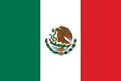 Mexiko Länderfahnen