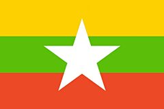 Myanmar Länderfahnen