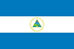Nicaragua Länderfahnen