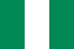 Nigeria Länderfahnen