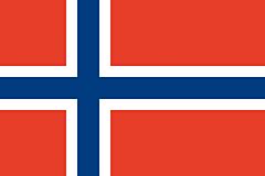 Norwegen Länderfahnen