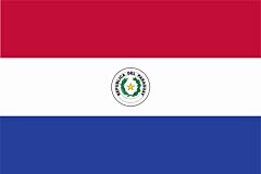 Paraguay Länderfahnen