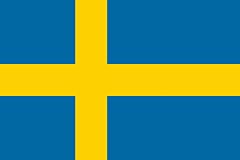 Schweden Länderfahnen