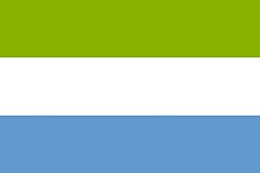 Sierra Leone Länderfahnen
