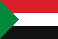 Sudan Länderfahnen