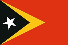 Timor Leste Länderfahnen