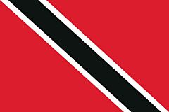 Trinidad und Tobago Länderfahnen