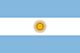 Argentinien Länderfahnen