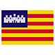 Balearen Länderfahnen