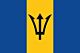 Barbados Länderfahnen