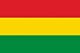 Bolivien Länderfahnen
