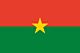 Burkina Faso Länderfahnen