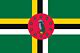 Dominica Länderfahnen