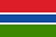 Gambia Länderfahnen