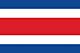 Costa Rica Länderfahnen
