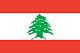 Lebanon Länderfahnen