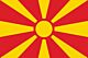 Mazedonien Länderfahnen
