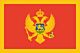 Montenegro Länderfahnen