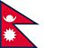 Nepal Länderfahnen