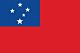 Samoa Länderfahnen