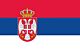 Serbien Länderfahnen